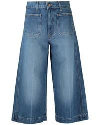 Veronica Beard - Jean Crop Marlowe À Poches Plaquées - Lyst