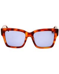 MAX&Co. - Lunettes De Soleil Rectangulaires À Effet Écailles De Tortue - Lyst