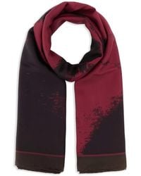 McQueen - Sciarpa Con Stampa Astratta - Lyst
