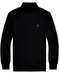 Polo Ralph Lauren - Embroidered Pony Turtleneck Sweater - Lyst