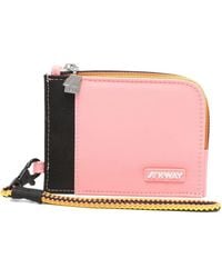K-Way - Portefeuille Villebonne À Patch Logo - Lyst