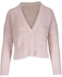 Kinross Cashmere - Button-Front Cardigan - Lyst