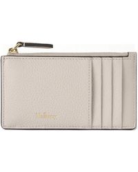 Mulberry - Continental Grained Leather Card Holder - Lyst