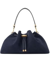 Jimmy Choo - Medium Cinch Suede Shoulder Bag - Lyst