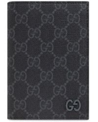Gucci - Längliches Kartenetui Mit Gg - Lyst