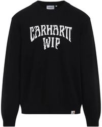 Carhartt - Deck Logo-Intarsia Sweater - Lyst
