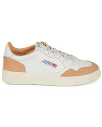 Autry - Perforated Leather Sneakers - Lyst