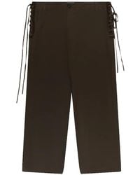 McQueen - Laced Utility Trousers - Lyst