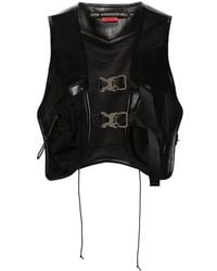 ANDERSSON BELL - Sina Faux-leather Vest - Lyst