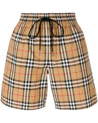 burberry shorts womens brown