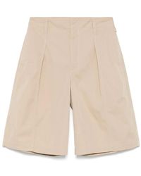 Lemaire - Cotton Bermuda Trousers - Lyst