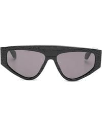 Alaïa - Geometric-Frame Sunglasses - Lyst