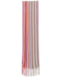 Missoni - Sciarpa Con Frange - Lyst