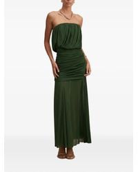 EVER NEW - Lyra Bandeau Draped Maxi Dress - Lyst