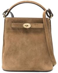 Mulberry - Islington Suede Bucket Bag - Lyst