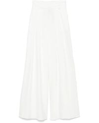 Nissa - Gathered-Detailing Pants - Lyst