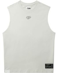 Izzue - Graphic-print Cotton Vest - Lyst