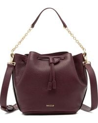 Bally - Bewerkte Bucket-Tas Met Strikken - Lyst