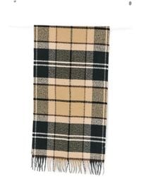 Barbour - Deanna Tartan Fringed Scarf - Lyst