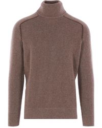 ZEGNA - Ribbed Turtleneck Sweater - Lyst