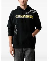 Converse - Sudadera Con Capucha Con Cordones Y Logo De X Minions - Lyst