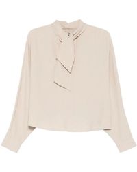 Alysi - Long Sleeve Blouse - Lyst