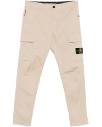 Stone Island - Neutrals Trousers - Lyst
