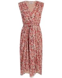 Another Tomorrow - Gathered-Detail Asymmetric Dress - Lyst