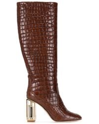 tory burch snakeskin boots