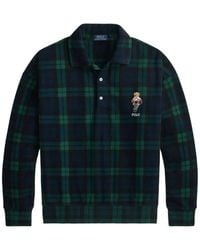 Polo Ralph Lauren - Polo Bear Check-Pattern Sweater - Lyst