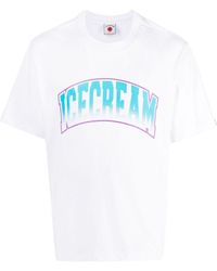 ICECREAM - T-shirt en coton à logo imprimé - Lyst