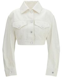 Givenchy - Cocoon Reversed-Effect Raw Denim Jacket - Lyst