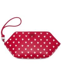Ganni - Bou Make Up Pouch With Dots - Lyst