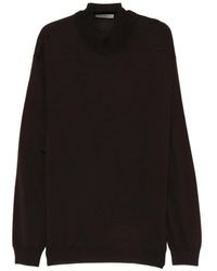 Corneliani - Trui Van Scheerwol Met Opstaande Hals - Lyst