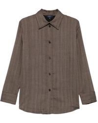 Soeur - Lisbonne Herringbone-Pattern Pinstripe Shirt - Lyst