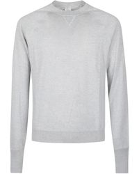 Eleventy - Raglan Crew-Neck Sweater - Lyst