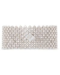 Blumarine - Logo-Plaque Choker Necklace - Lyst