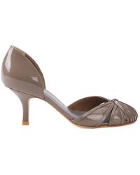Sarah Chofakian - Zapatos de tacón con puntera redonda - Lyst