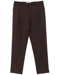 BE ABLE - Pleated Elasticated-Waist Trousers - Lyst