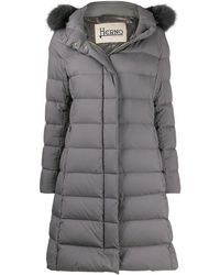 Herno Doudoune à capuche - Gris