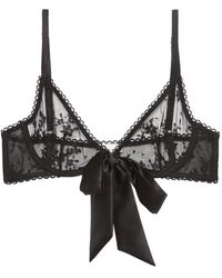 Fleur du Mal - Untie Me Demi Bra - Lyst