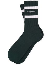 Sporty & Rich - Striped Socks - Lyst