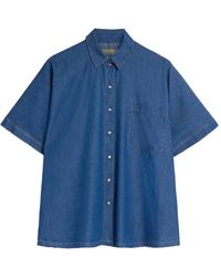Momoní - Lila Short-Sleeve Cotton Shirt - Lyst