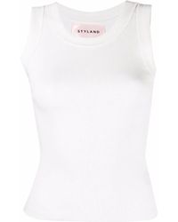 Styland - Top Sin Mangas - Lyst