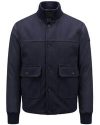 Moncler - Quilted Panelled Jacket - Lyst