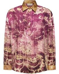 Pierre Louis Mascia - Patterned Long-Sleeve Shirt - Lyst