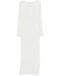 P.A.R.O.S.H. - Long-Sleeved Midi Dress - Lyst