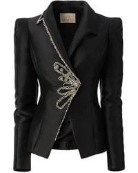 ARAFTU - Embellished Blazer - Lyst
