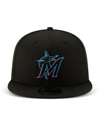 KTZ - 9Fifty Miami Marlins Cap - Lyst
