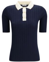 Brunello Cucinelli - Short Sleeve Polo - Lyst